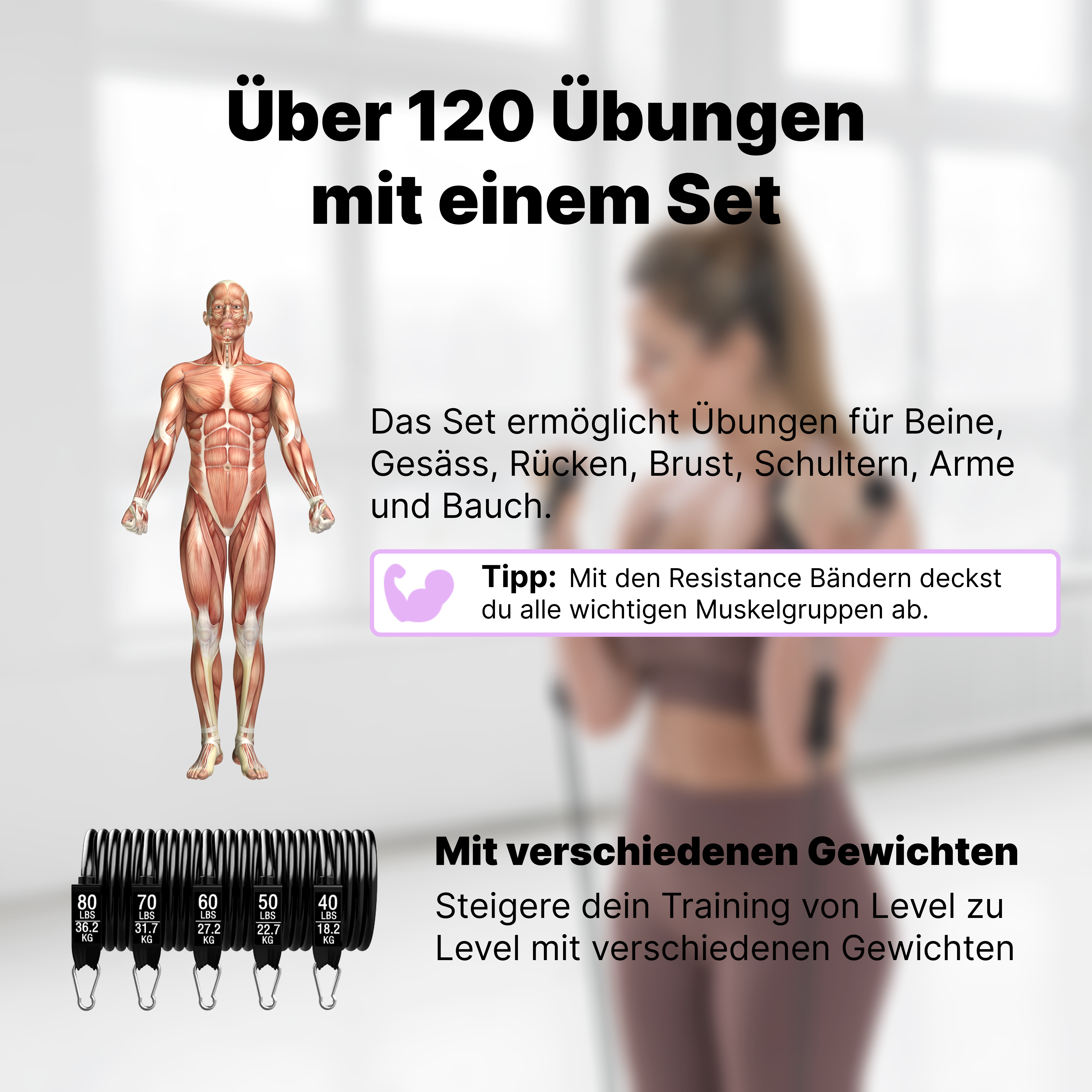 Yogify Resistance Bänder