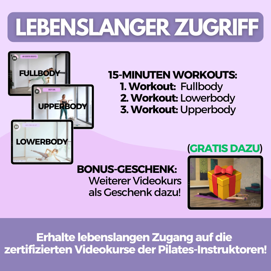 Videokurs 15-Minuten Workouts